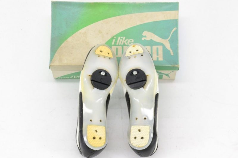 Puma Olympia Sprint 695 1976 Leather Cycling Shoes 6.5UK 8.5US 255mm Sole - NOS - Image 6