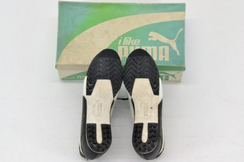 Puma Womens Leather Cycling Shoes 5.5UK 7.5US 250mm Sole - Classic L'Eroica NOS - Image 6