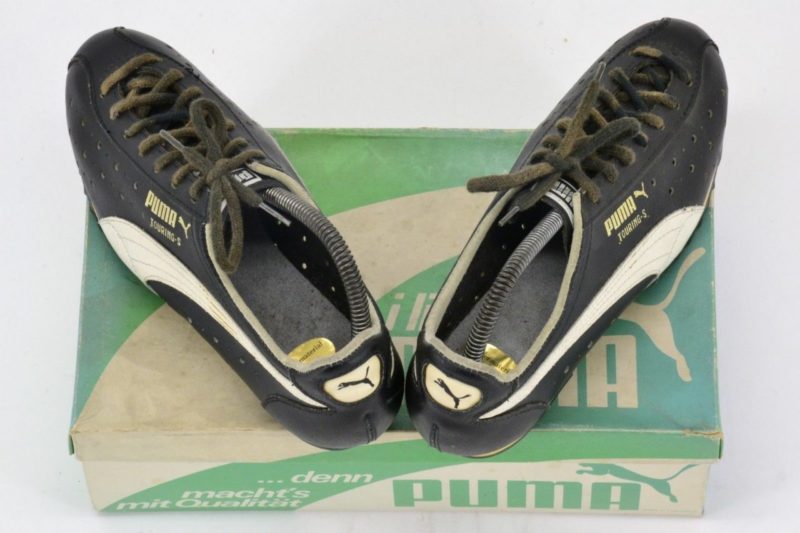 Puma Women's Leather Cycling Shoes 5UK 7US 37.5EUR 240mm Sole - L'Eroica NOS - Image 4