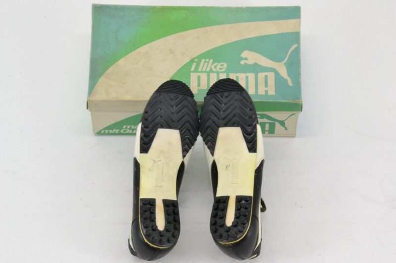 Puma Women's Leather Cycling Shoes 5UK 7US 37.5EUR 240mm Sole - L'Eroica NOS - Image 5