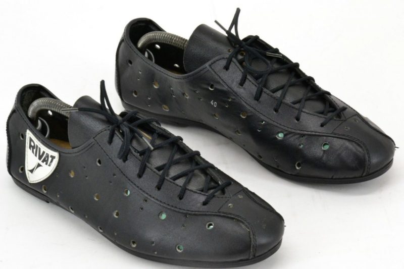 Rivat Leather Cycling Shoes 40EUR 7US 258mm Sole - Classic Vintage L'Eroica Giro