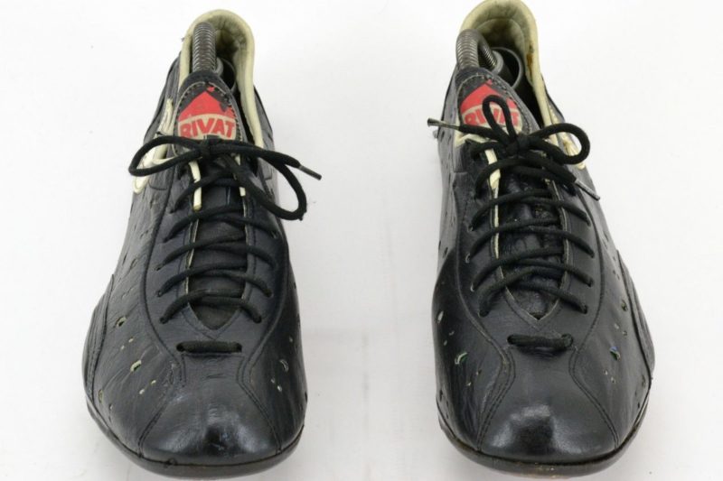 NOS Rivat Leather Cycling Shoes 41EUR 8US 260mm Sole - Classic Vintage L'Eroica - Image 2