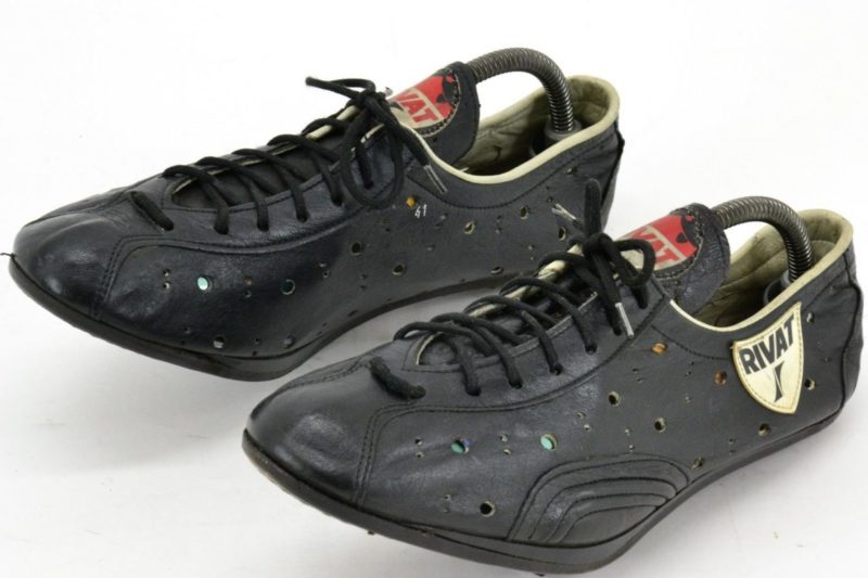 NOS Rivat Leather Cycling Shoes 41EUR 8US 260mm Sole - Classic Vintage L'Eroica - Image 3