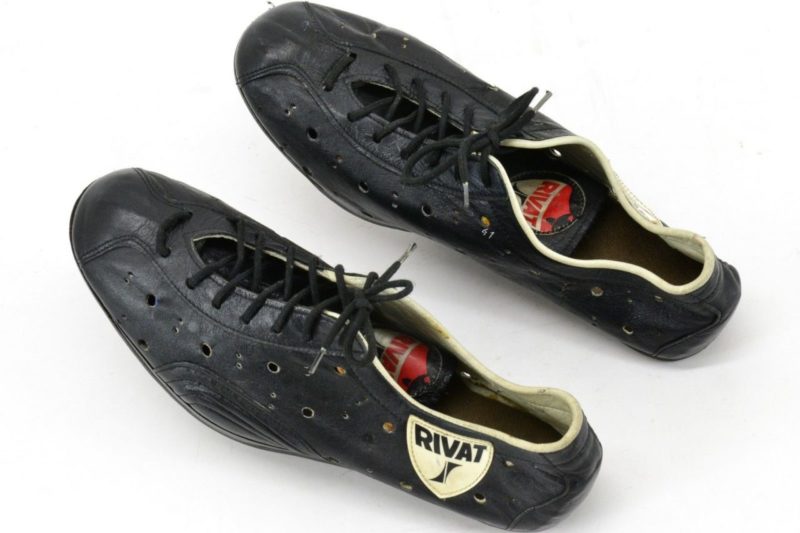 NOS Rivat Leather Cycling Shoes 41EUR 8US 260mm Sole - Classic Vintage L'Eroica - Image 5