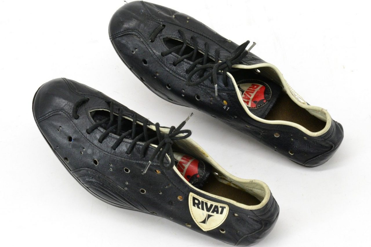 Rivat Leather Cycling Shoes 41EUR 8US 260mm Sole - Classic Vintage L ...