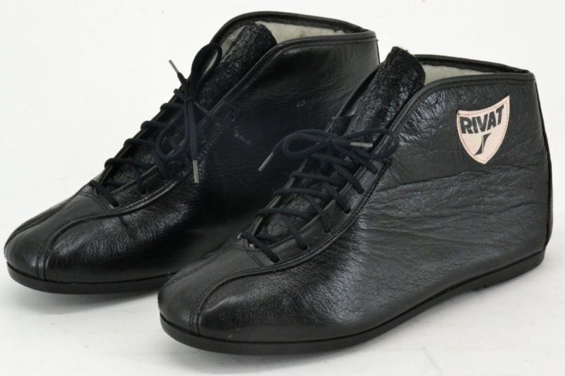 Rivat Winter Hi Top Leather Cycling Shoes 40EUR 7US 263mm Sole - L'Eroica NOS - Image 2