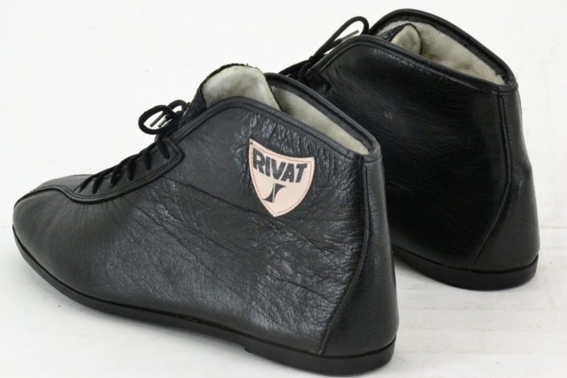 Rivat Winter Hi Top Leather Cycling Shoes 40EUR 7US 263mm Sole - L'Eroica NOS - Image 5