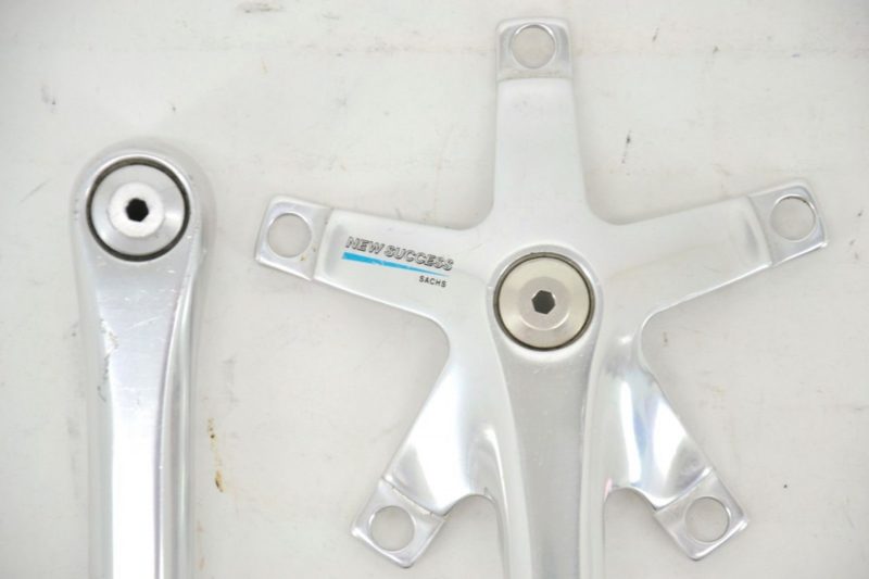 Sachs 'New Success' Vintage Double Crankset 170mm 130BCD - Image 2