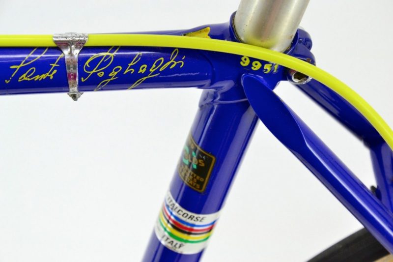Sante Pogliaghi 'Italcorse 1972' Road Bicycle. 48.5cm - Image 7