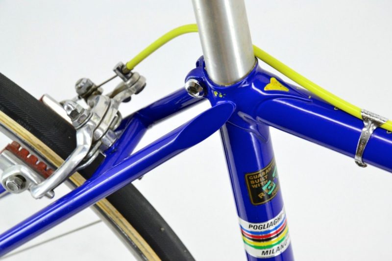 Sante Pogliaghi 'Italcorse 1972' Road Bicycle. 48.5cm - Image 8