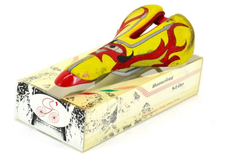 Selle Italia Claudio Chiappucci 'Diablo' Saddle 1990s Giro d'Italia L'Eroica - Image 2