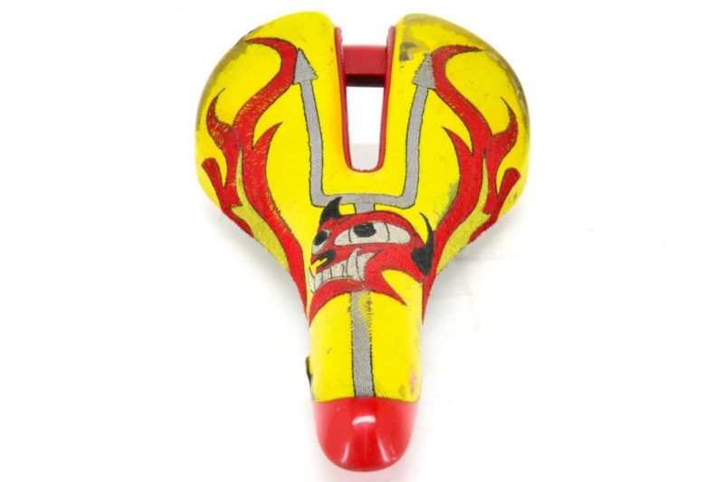 Selle Italia Claudio Chiappucci 'Diablo' Saddle 1990s Giro d'Italia L'Eroica - Image 3