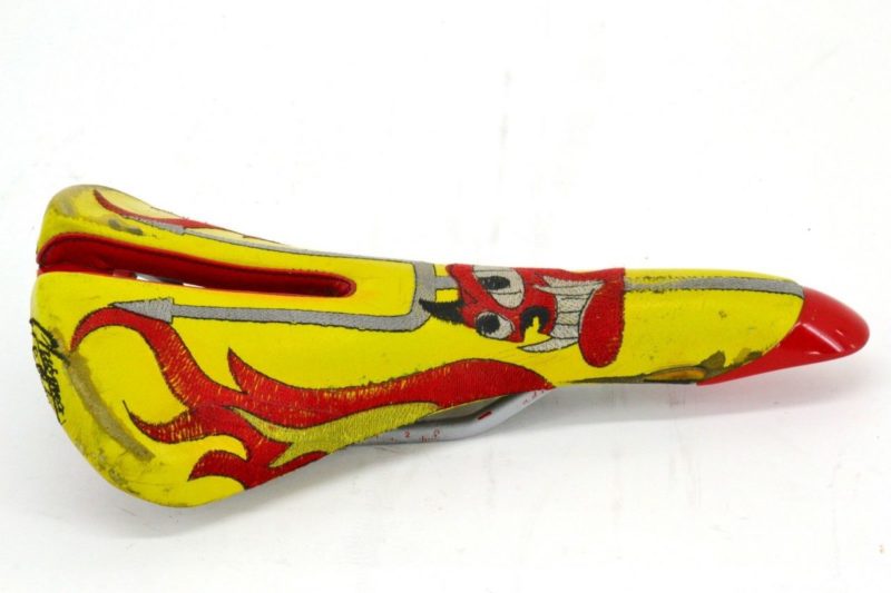 Selle Italia Claudio Chiappucci 'Diablo' Saddle 1990s Giro d'Italia L'Eroica - Image 5