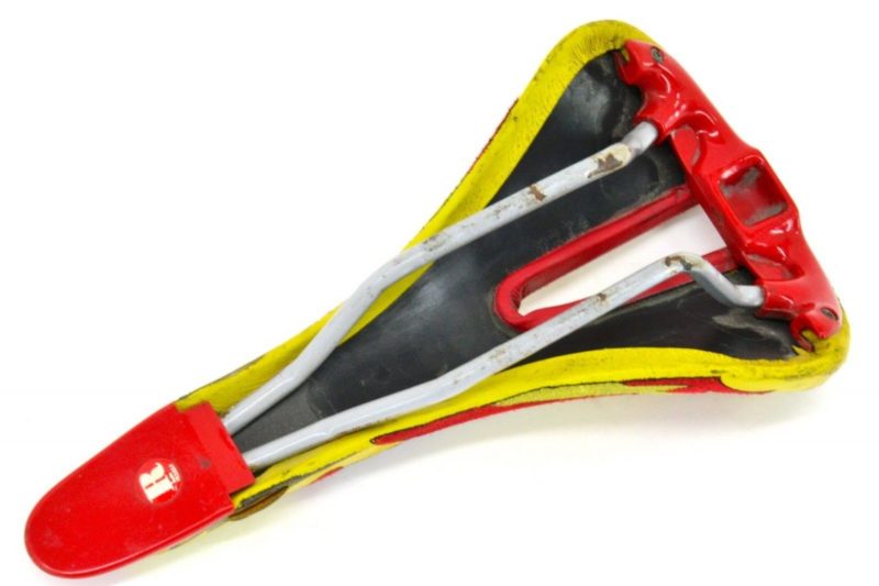 Selle Italia Claudio Chiappucci 'Diablo' Saddle 1990s Giro d'Italia L'Eroica - Image 6