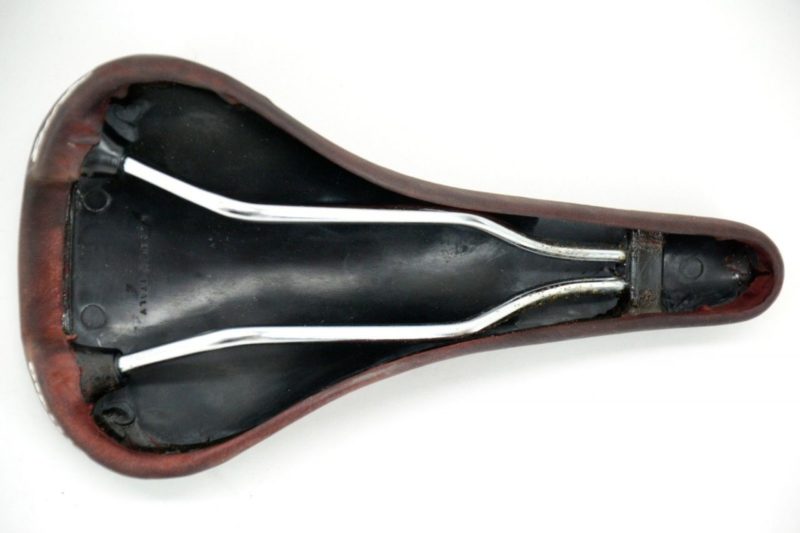 Selle Italia Turbo Saddle Brown Leather Bernard Hinault NOS Made in Italy - Image 6