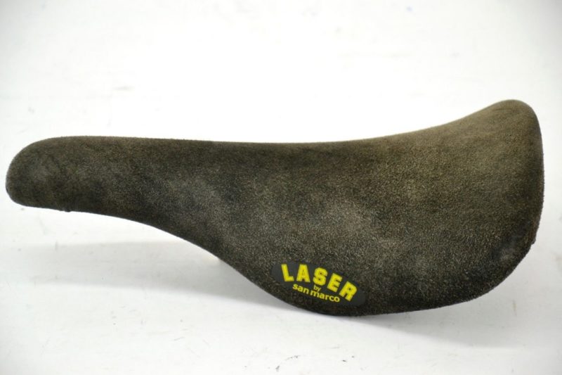 Selle San Marco 'Laser Colnago' Saddle Grey Suede 1980s Classic Campagnolo - Image 2