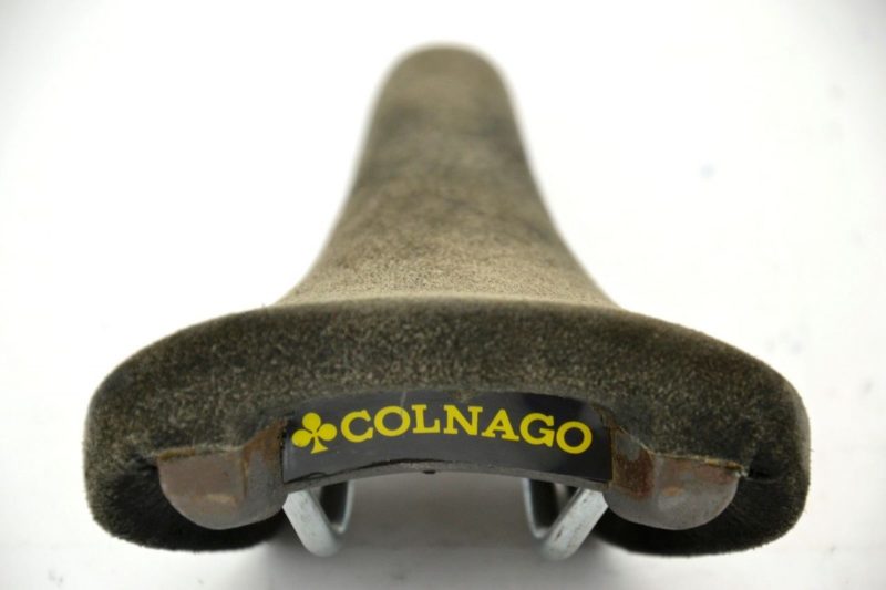 Selle San Marco 'Laser Colnago' Saddle Grey Suede 1980s Classic Campagnolo - Image 4