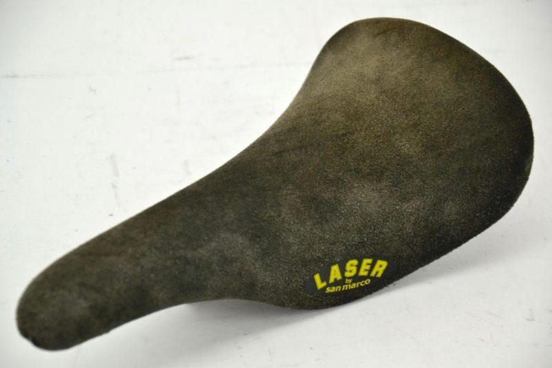 Selle San Marco 'Laser Colnago' Saddle Grey Suede 1980s Classic Campagnolo - Image 5