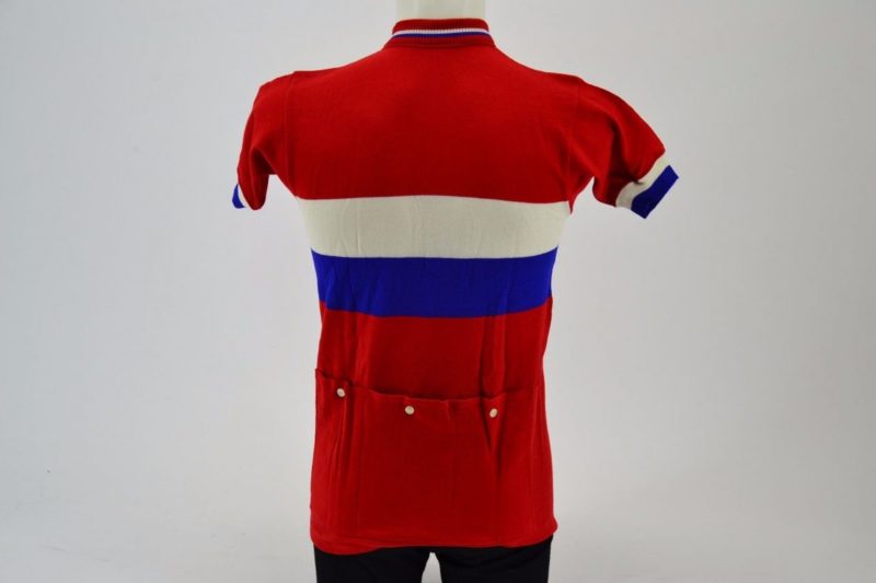 Sergal Red/White/Blue 1970s Classic Vintage Cycling Jersey Size 3 L'Eroica - Image 2