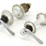 Shimano 105 Hubset FH1051 HB1050 36/36 Hole 126mm/100mm Grey Anodised 7 Speed - Image 3