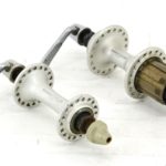 Shimano 105 Hubset FH1051 HB1050 36/36 Hole 126mm/100mm Grey Anodised 7 Speed