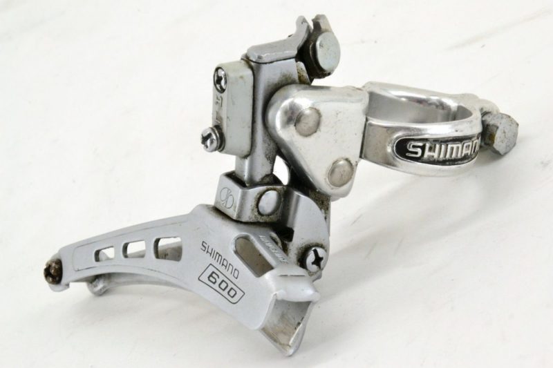 Shimano 600 First Gen Front Derailleur 28.6 Clamp 135g Made in Japan L'Eroica - Image 2
