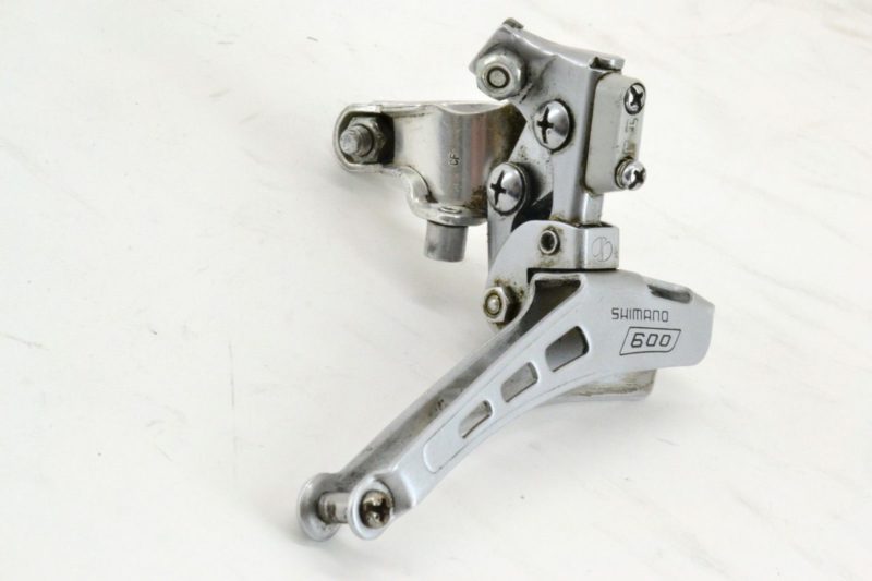 Shimano 600 First Gen Front Derailleur 28.6 Clamp 135g Made in Japan L'Eroica - Image 4