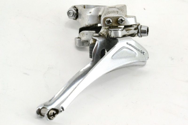 Shimano 600AX Front Derailleur 28.6 Clamp 107g Made in Japan L'Eroica Classic - Image 4