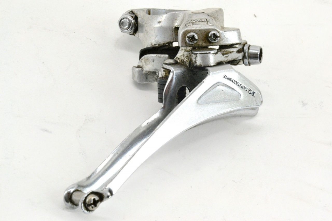 Shimano 600AX Front Derailleur 28.6 Clamp 107g Made in Japan L'Eroica  Classic - Cicli Berlinetta