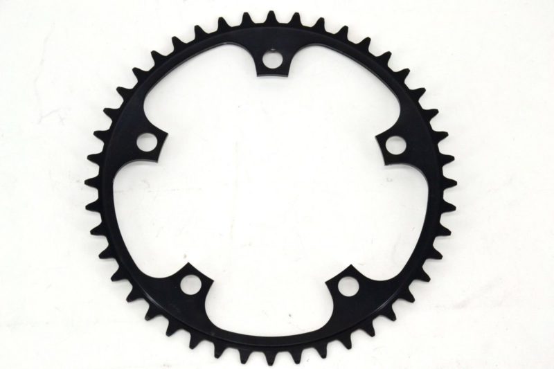 Shimano Dura Ace Chainring Black 130BCD 44T Made in Japan - Image 3