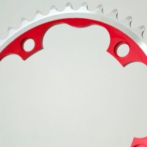 Stronglight 'Zicral' Red Chainring - Cicli Berlinetta