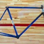 Swiss Lugged Steel Track Frame set. 54.5cm - Image 2