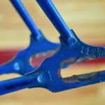 Swiss Lugged Steel Track Frame set. 54.5cm - Image 12