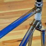 Swiss Lugged Steel Track Frame set. 54.5cm - Image 6