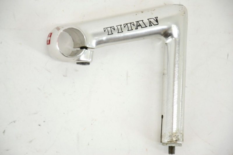 Titan (Switzerland) Pantograph Road Stem 25.8mm 120mm Silver Campagnolo L'Eroica - Image 6