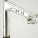 Titan (Switzerland) Pantograph Road Stem 25.8mm 120mm Silver Campagnolo L'Eroica