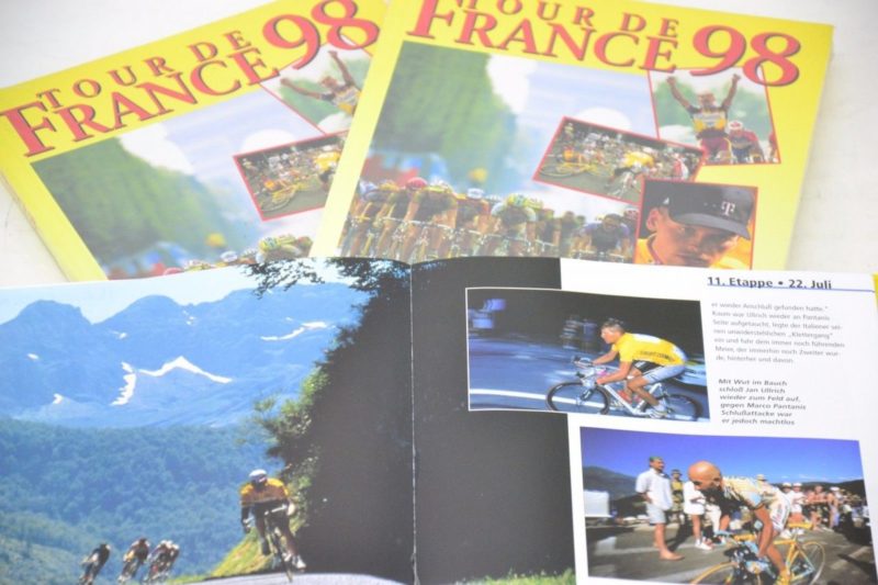 Tour De France '98 Deutsch Commemorative Book by Jörg Brokmann & Wolfgang Hilber - Image 5