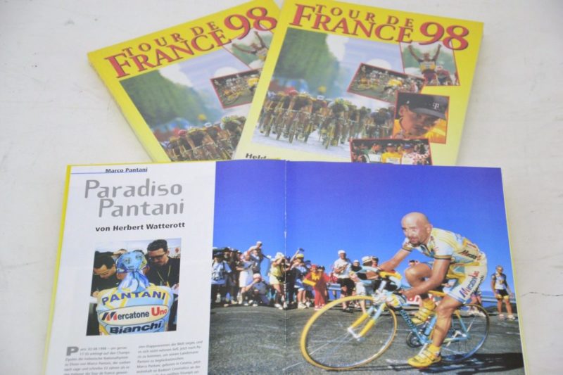 Tour De France '98 Deutsch Commemorative Book by Jörg Brokmann & Wolfgang Hilber - Image 7