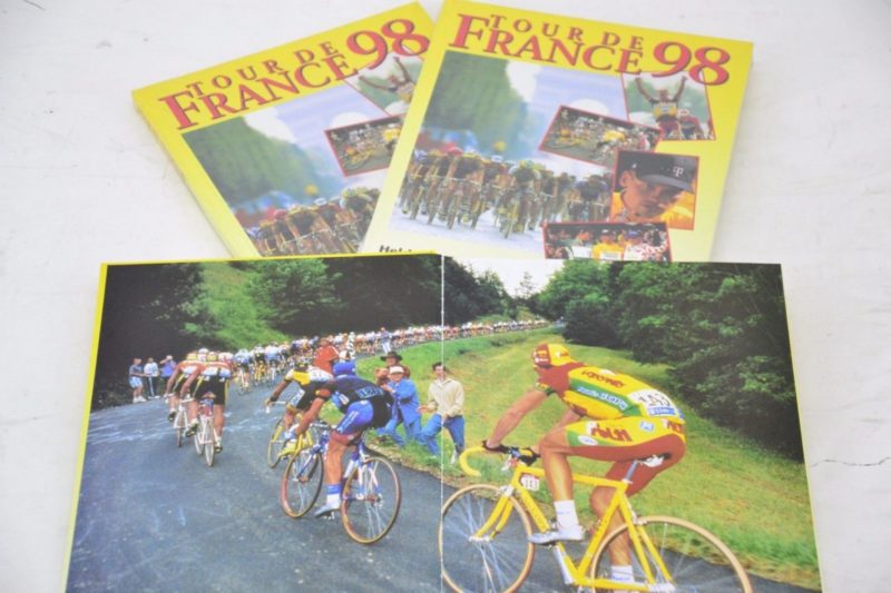 Tour De France '98 Deutsch Commemorative Book by Jörg Brokmann & Wolfgang Hilber - Image 8