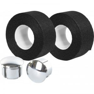  Velox Tressostar Cloth Handlebar Tape - 2 Pack (Black