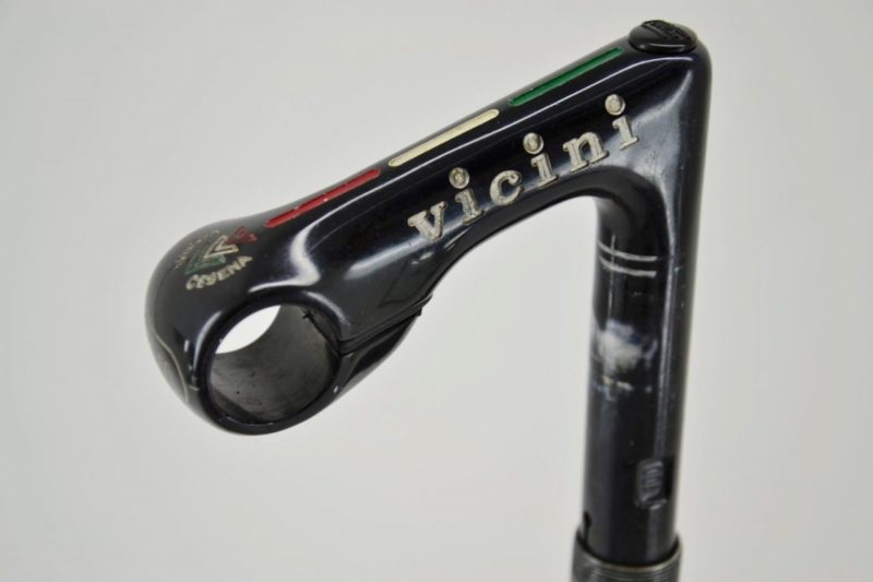 Vicini 3TTT 100mm 25.8mm Cesena Black Original Vintage Pantograph Stem L'Eroica - Image 2