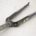 Colnago Road Fork Black, Columbus Steel, Straight, Pantographed. - Image 4