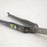 Colnago Road Fork Black, Columbus Steel, Straight, Pantographed. - Image 2