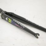 Colnago Road Fork Black, Columbus Steel, Straight, Pantographed. - Image 3