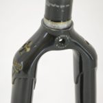 Colnago Road Fork Black, Columbus Steel, Straight, Pantographed.