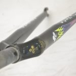 Colnago Road Fork Black, Columbus Steel, Straight, Pantographed. - Image 5