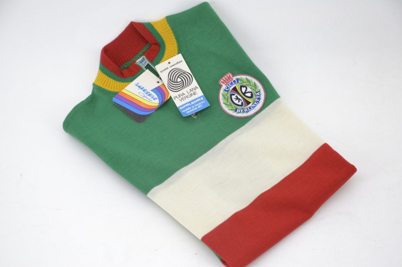 70's Vintage PINARELLO Cycle Jersey Made in Italy