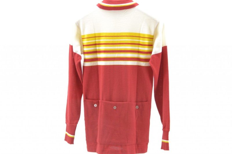 Vintage Cicli Berlinetta Wool Cycling Jersey by Santini NOS