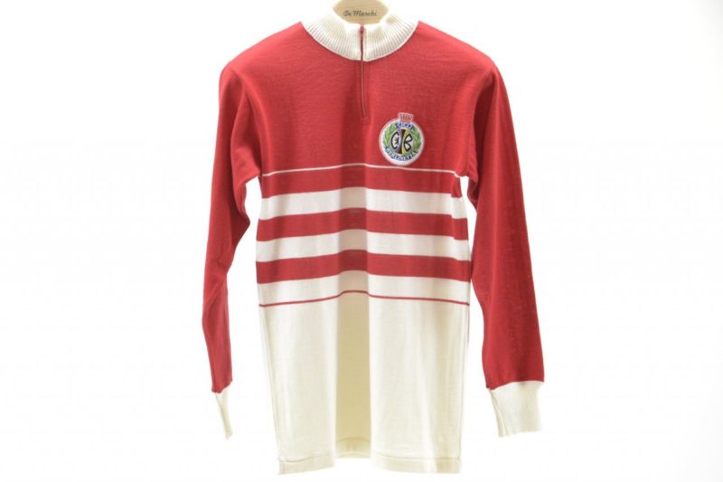 Vintage Classic Wool Italian Cycling Long Sleeve Jersey