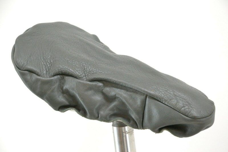 Vintage Italian Real Leather Saddle Covers